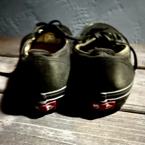 Black Vans Authentic trainers #skater size 12 good condition ready to wear - Picture 4 of 7